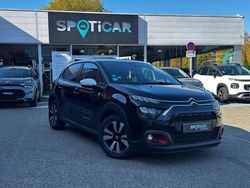 Noir Utilisé 2021 Citroën C3 PureTech Citadine | 11 489 € (Prix assez cher)