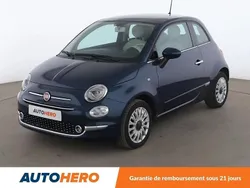 Bleu Utilisé 2017 Fiat 500 Lounge Citadine | 9 490 € (Bon prix)