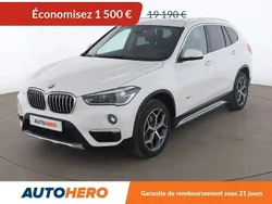 Blanc Utilisé 2016 BMW X1 xLine SUV | 17 690 € (Prix juste)