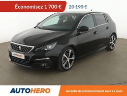 Noir Utilisé 2018 Peugeot 308 GT Berline | 18 490 € (Prix juste)