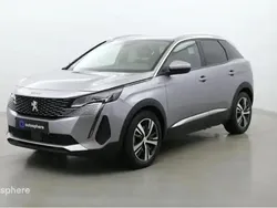 Gris platinium (m) Utilisé 2021 Peugeot 3008 Allure SUV | 19 999 € (Prix juste)