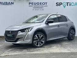 Gris Utilisé 2021 Peugeot e-208 Citadine | 15 590 € (Prix assez cher)