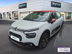 Blanc Utilisé 2021 Citroën C3 PureTech Citadine | 12 360 € (Prix juste)