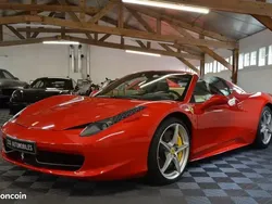 Rouge Utilisé 2012 Ferrari 458 Cabriolet | 236 900 €