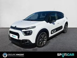 Blanc Utilisé 2020 Citroën C3 PureTech Citadine | 11 490 € (Prix cher)