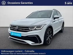 Blanc Utilisé 2022 VW Tiguan R-line SUV | 35 990 € (Prix assez cher)