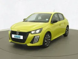 Jaune Utilisé 2024 Peugeot 208 Active Citadine | 18 490 € (Prix juste)