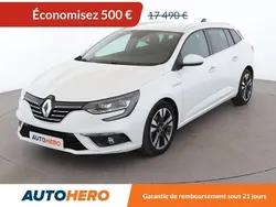 Blanc Utilisé 2019 Renault Mégane GrandTour Intens Break | 16 490 € (Prix juste)