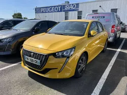 Jaune Utilisé 2020 Peugeot 208 Business-Line Citadine | 11 480 € (Prix juste)