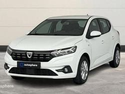 Blanc Utilisé 2022 Dacia Sandero Comfort Citadine | 15 999 € (Prix juste)