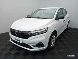 Blanc Utilisé 2022 Dacia Sandero Essentiel Citadine | 13 590 € (Prix assez cher)