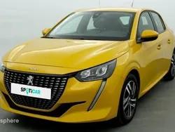 Jaune faro Utilisé 2020 Peugeot 208 Allure Citadine | 11 380 € (Prix juste)
