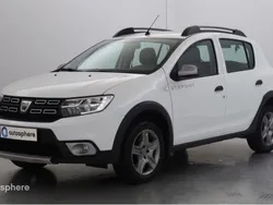 Blanc glacier Utilisé 2020 Dacia Sandero Stepway Citadine | 11 299 € (Bon prix)