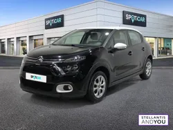 Noir Utilisé 2022 Citroën C3 PureTech Citadine | 9 990 € (Bon prix)