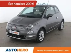 Gris Utilisé 2020 Fiat 500 Lounge Citadine | 12 790 € (Bon prix)