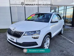 Blanc Utilisé 2022 Skoda Karoq Business Line SUV | 19 490 € (Prix juste)