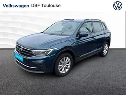 Bleu Utilisé 2023 VW Tiguan Life SUV | 33 990 € (Bon prix)