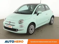 Bleu Utilisé 2018 Fiat 500 Lounge Citadine | 9 790 € (Prix juste)