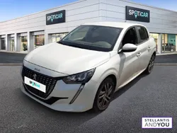 Blanc Utilisé 2021 Peugeot 208 Style Citadine | 12 490 € (Prix juste)