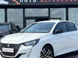 Blanc Utilisé 2022 Peugeot 208 Allure Citadine | 13 990 € (Prix juste)