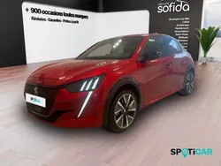 Rouge Utilisé 2021 Peugeot e-208 GT Citadine | 18 590 € (Prix assez cher)