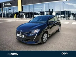 Noir Utilisé 2023 Peugeot 208 Active Citadine | 14 790 € (Prix juste)