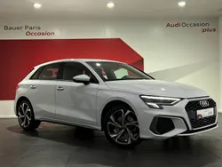 Blanc Utilisé 2021 Audi A3 Sportback S-Line Berline | 31 980 € (Prix juste)