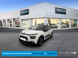 Blanc Utilisé 2021 Citroën C3 PureTech Citadine | 11 390 € (Prix juste)