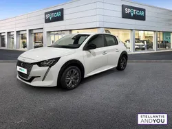 Blanc Utilisé 2022 Peugeot e-208 Active Citadine | 15 480 € (Bon prix)