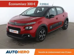 Rouge Utilisé 2019 Citroën C3 PureTech Citadine | 7 690 € (Prix juste)