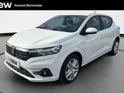 Blanc Utilisé 2021 Dacia Sandero Comfort Citadine | 11 590 € (Bon prix)