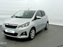 Gris Utilisé 2021 Peugeot 108 Style Citadine | 10 098 € (Prix juste)
