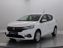 Blanc Utilisé 2021 Dacia Sandero Comfort Citadine | 12 499 € (Prix juste)