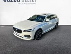 Blanc Utilisé 2021 Volvo V90 Break | 44 490 € (Prix juste)