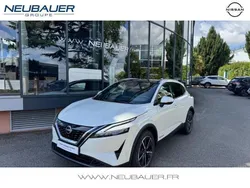 Blanc lunaire (spéciale) Utilisé 2024 Nissan Qashqai Tekna SUV | 29 490 € (Prix juste)