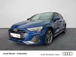 Bleu ascari métallisé Utilisé 2025 Audi A3 S-Line | 38 990 € (Prix cher)