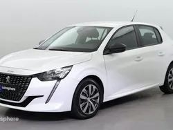 Blanc banquise (o) Utilisé 2023 Peugeot 208 Allure Citadine | 13 999 € (Bon prix)