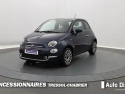 Bleu Utilisé 2019 Fiat 500 Club Berline | 11 390 € (Prix juste)