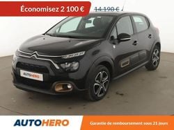 Noir Utilisé 2023 Citroën C3 Citadine | 12 090 € (Bon prix)