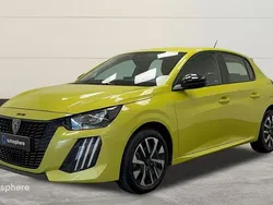Jaune Nouvelle 2024 Peugeot 208 Active Citadine | 16 490 € (Bon prix)