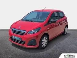 Rouge Utilisé 2021 Peugeot 108 Citadine | 9 489 € (Prix juste)