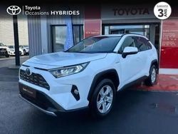 Blanc nacré Occasion 2020 Toyota RAV4 Hybrid SUV | 31 990 € (Prix juste)