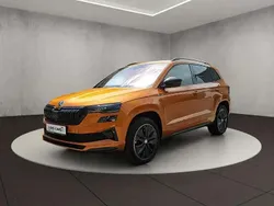 Orange Utilisé 2024 Skoda Karoq SportLine SUV | 36 400 € (Prix cher)