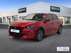 Rouge Utilisé 2021 Peugeot e-208 Style Citadine | 15 289 € (Bon prix)