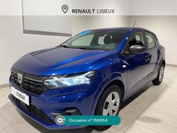 Bleu Occasion 2022 Dacia Sandero Essentiel Citadine | 13 490 € (Prix juste)