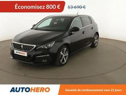 Noir Utilisé 2018 Peugeot 308 GT-line Berline | 12 890 € (Prix assez cher)