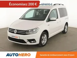 Blanc Utilisé 2016 VW Caddy Monospace | 17 690 € (Prix juste)