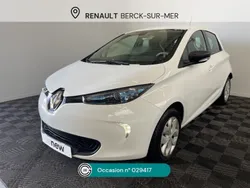 Blanc Utilisé 2018 Renault Zoe Life Citadine | 8 990 € (Prix assez cher)
