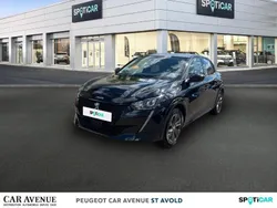 Noir perla nera (m) Utilisé 2021 Peugeot e-208 Allure Citadine | 15 996 € (Prix juste)