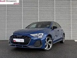Bleu ascari métallisé Utilisé 2025 Audi A3 S-Line | 37 590 € (Prix assez cher)